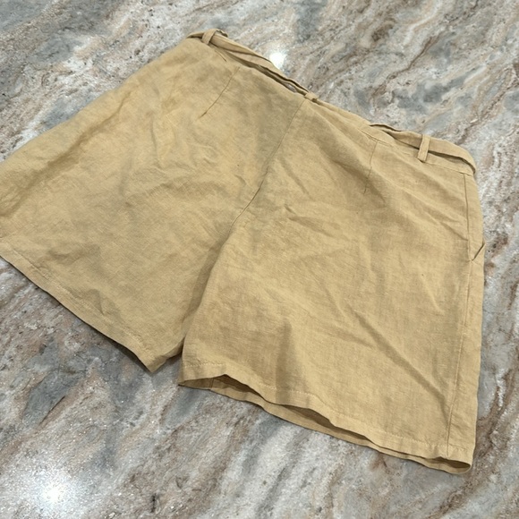 NWT Made in Italy Linen Shorts - Picture 5 of 8